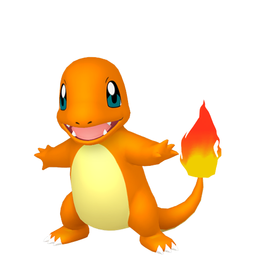 Charmander artwork from the Kanto Tactics developer